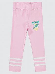 Peony Pink Girls-Leggings