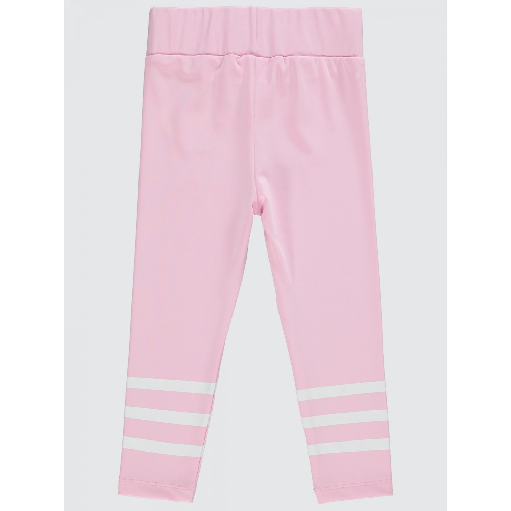 Peony Pink Girls-Leggings Peony Pink Girls-Leggings