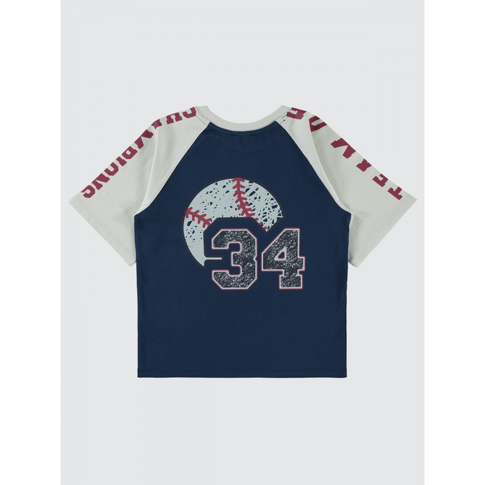 Navy Boys-T-Shirt Navy Boys-T-Shirt