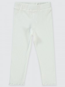 Ecru Girls-Leggings