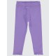 Metal Lavendar Lilac Girls-Leggings Metal Lavendar Lilac Girls-Leggings