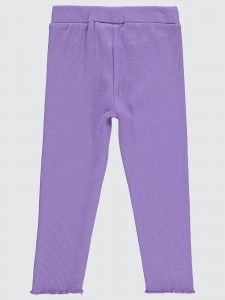 Metal Lavendar Lilac Girls-Leggings