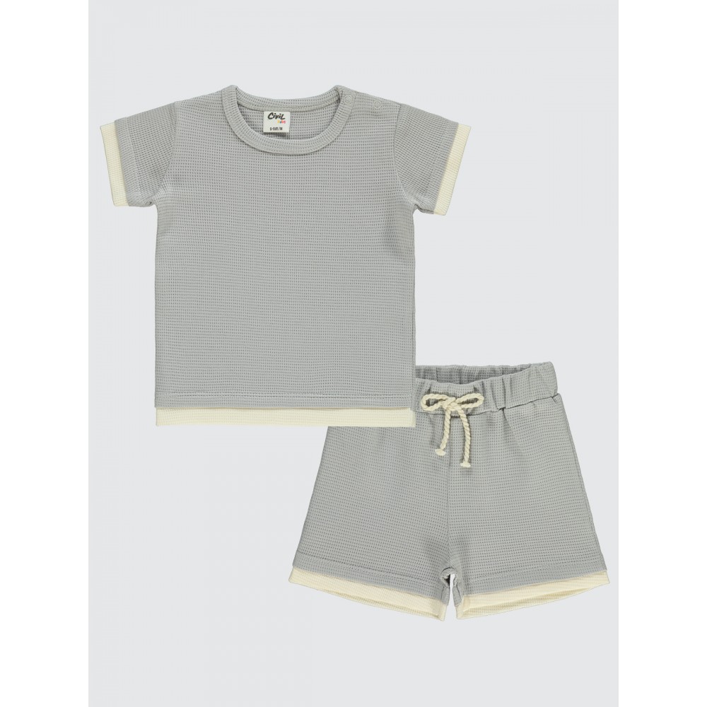 Gray Baby-Set Gray Baby-Set