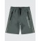Anthracite Boys-Capri Pants