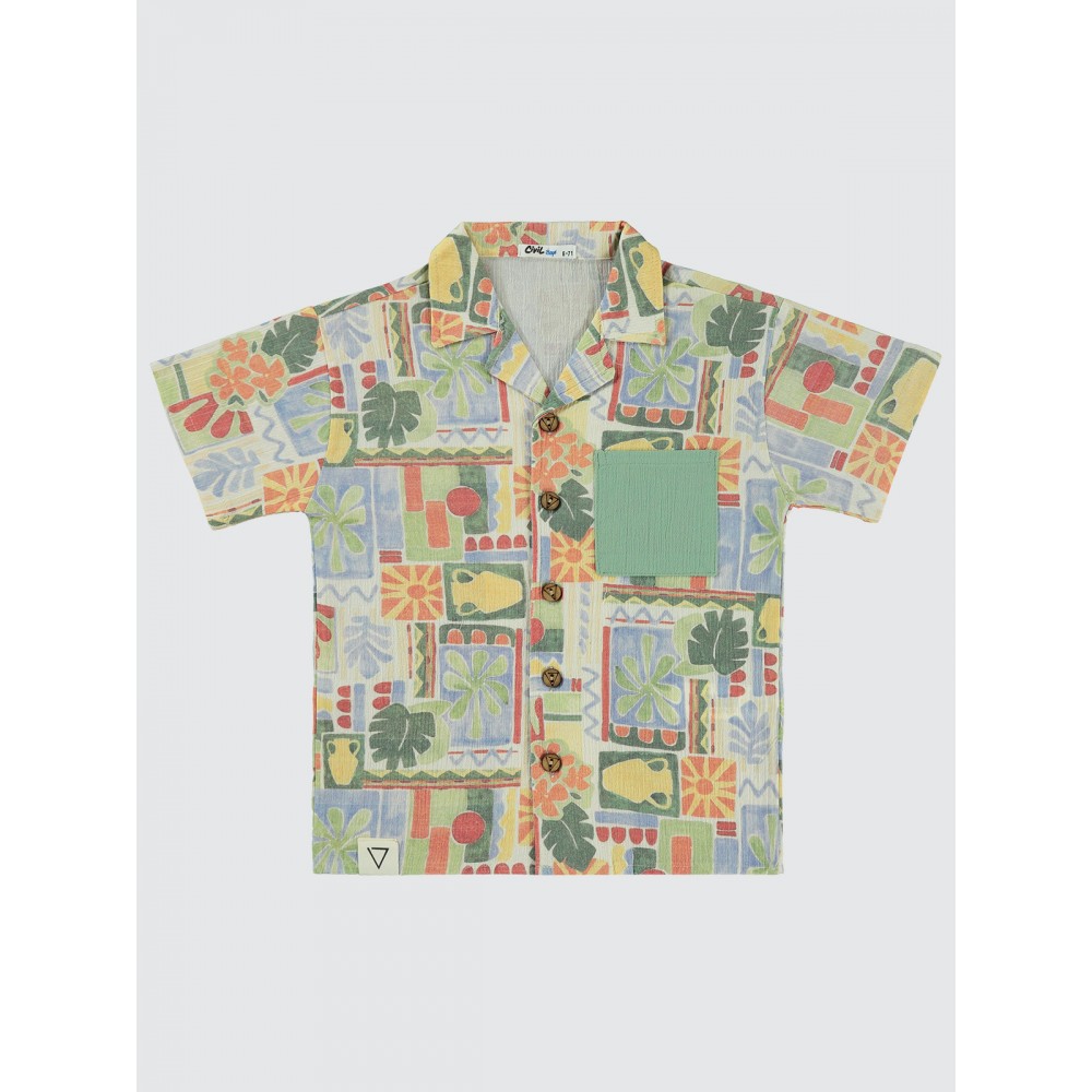 Ecru Boys-Shirt Ecru Boys-Shirt