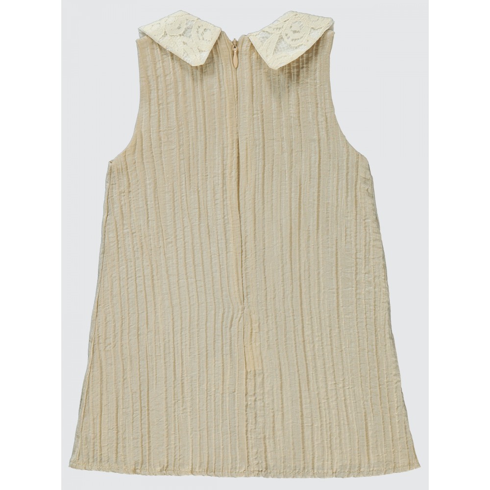 Beige Baby-Dress and Overall Beige Baby-Dress and Overall