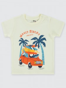 Cream Baby-T-Shirt