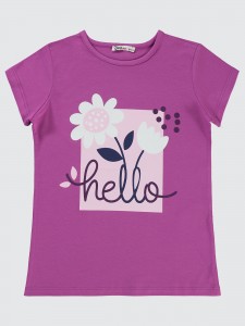 Hyper Purple Girls-T-Shirt
