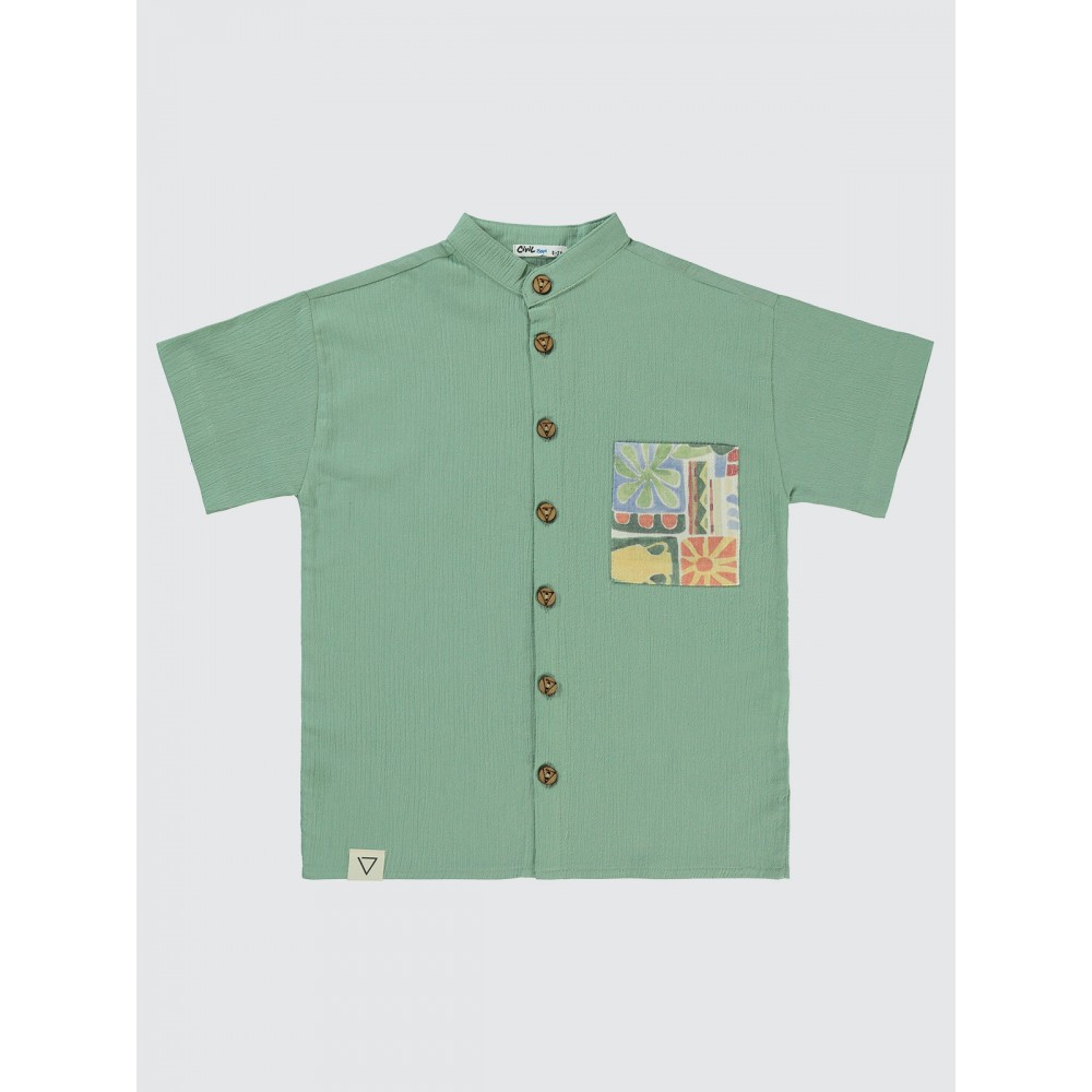 Green Boys-Shirt Green Boys-Shirt