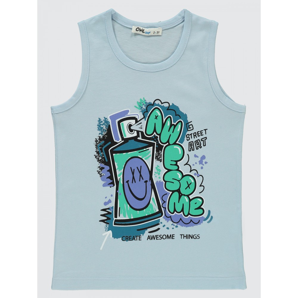 Ice Blue Boys-T-Shirt Ice Blue Boys-T-Shirt