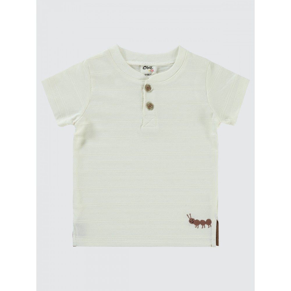 Cream Baby-T-Shirt Cream Baby-T-Shirt