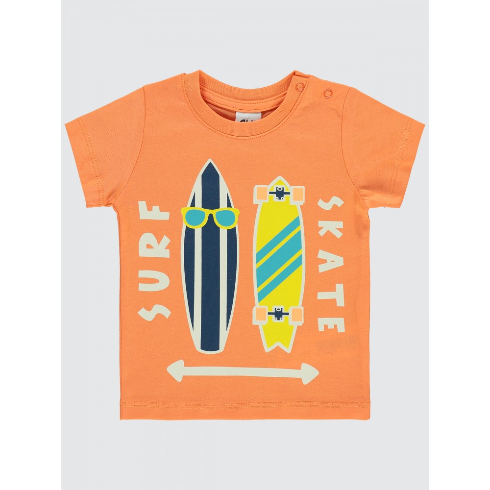 Orange Baby-T-Shirt Orange Baby-T-Shirt