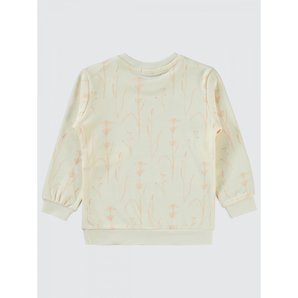 Ecru Girls-Sweatshirt Ecru Girls-Sweatshirt