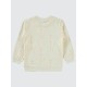 Ecru Girls-Sweatshirt Ecru Girls-Sweatshirt