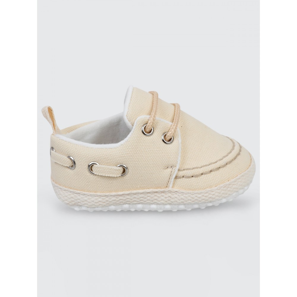 Cream Baby-Baby Booties Cream Baby-Baby Booties