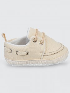 Cream Baby-Baby Booties