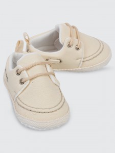 Cream Baby-Baby Booties