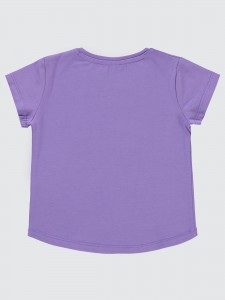 Metal Lavendar Lilac Girls-T-Shirt