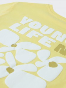 Light Yellow Girls-T-Shirt