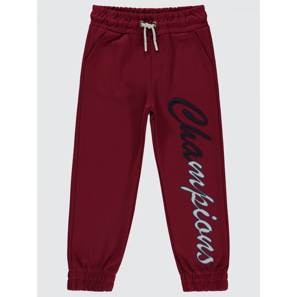 Burgundy Boys-Track Pants Burgundy Boys-Track Pants