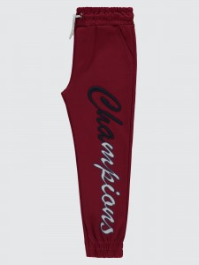 Burgundy Boys-Track Pants