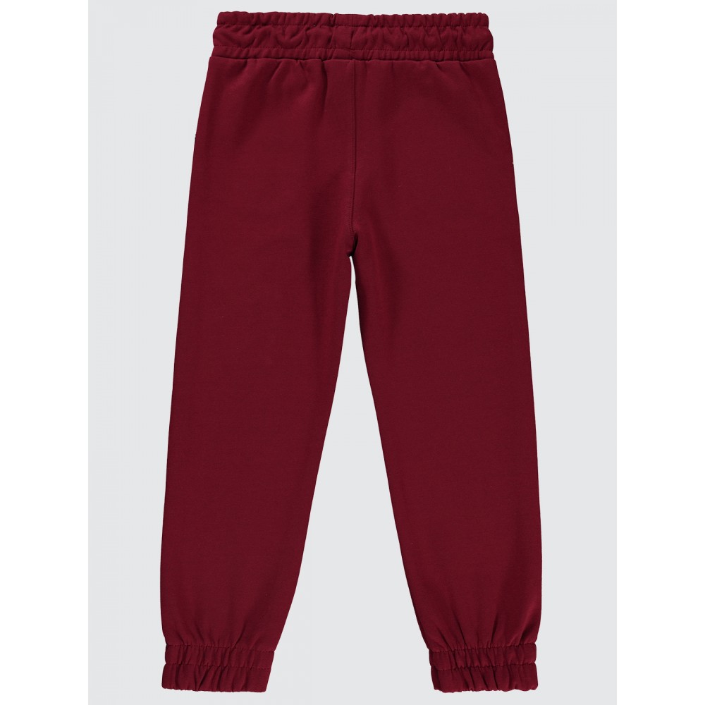 Burgundy Boys-Track Pants Burgundy Boys-Track Pants