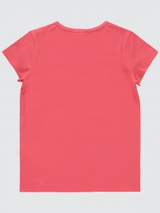 Geranium Pink Girls-T-Shirt