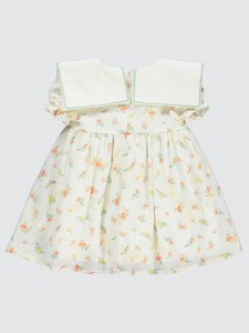 Ecru Baby-Dress and Overall