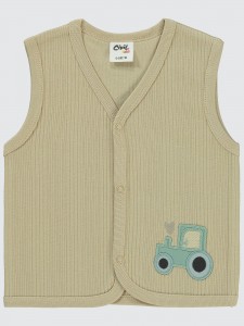 Milk Coffee  Baby-Vest