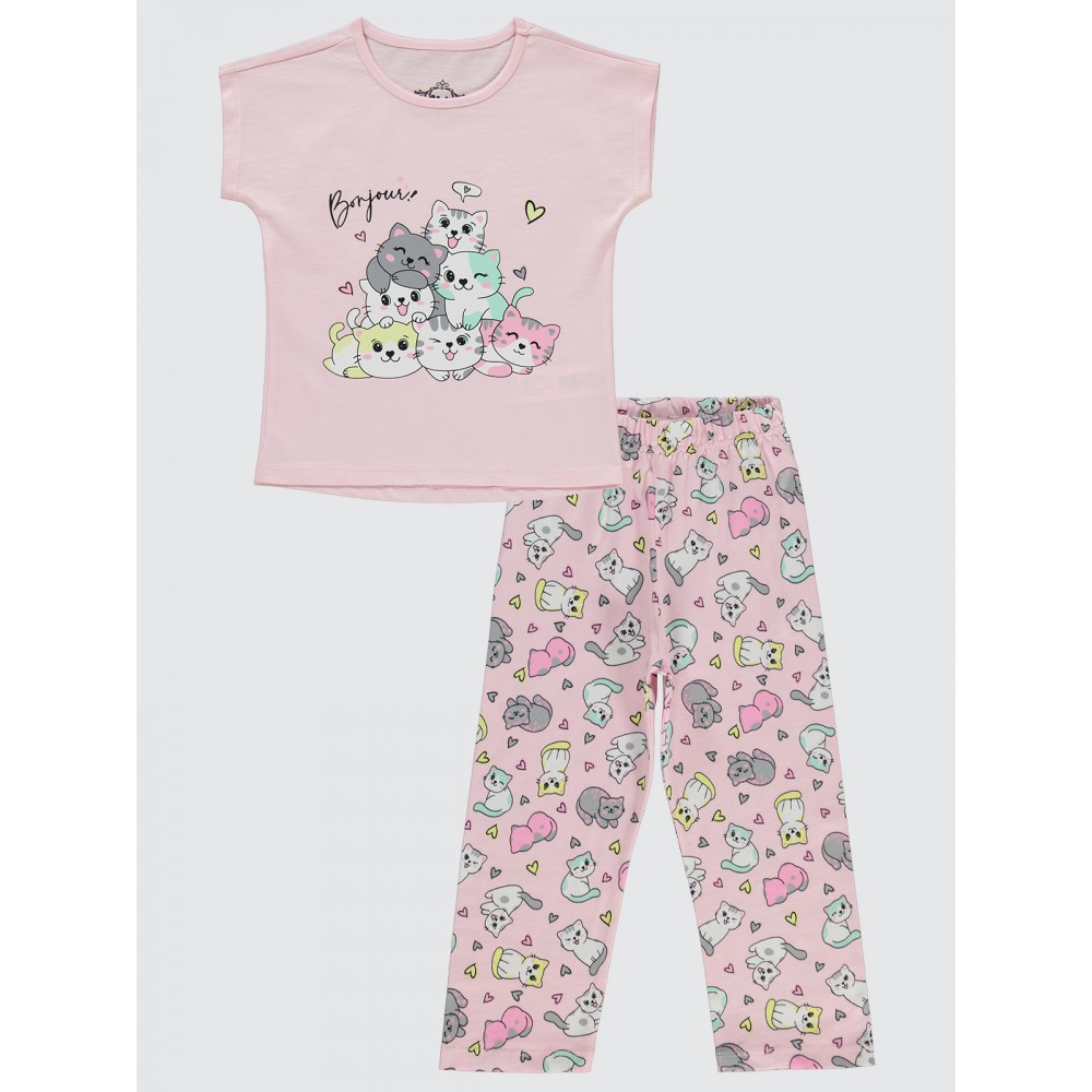 Pink Sherbet Girls-Pajama Set Pink Sherbet Girls-Pajama Set