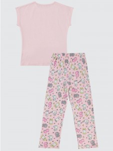Pink Sherbet Girls-Pajama Set