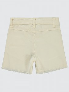 Beige Girls-Shorts