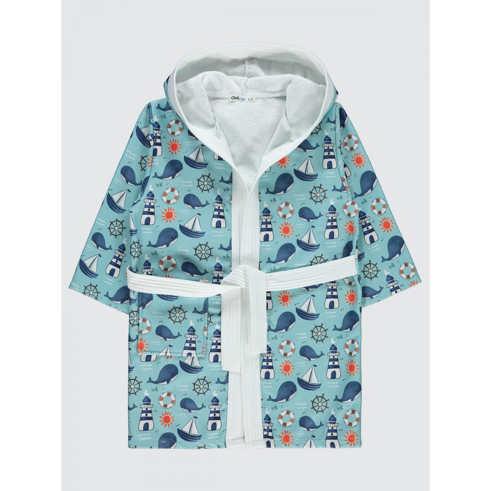 Blue Boys-Bathrobe Blue Boys-Bathrobe