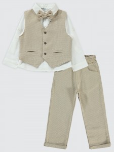 Beige Boys-Set
