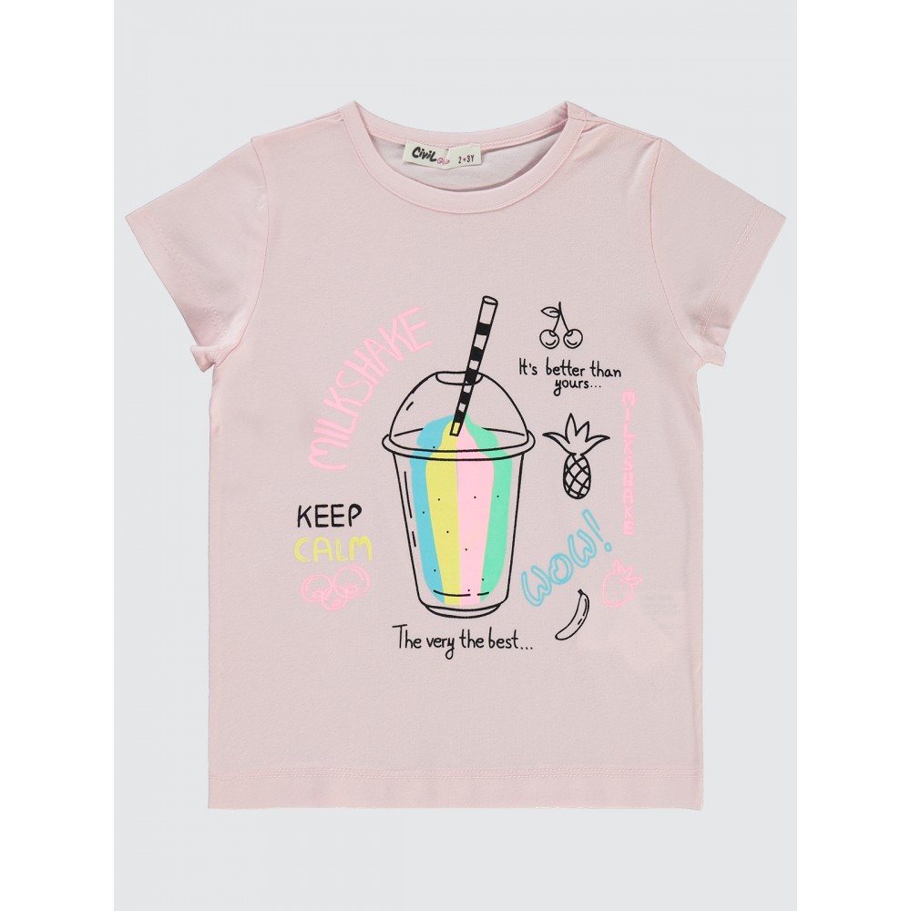 Pink Sherbet Girls-T-Shirt Pink Sherbet Girls-T-Shirt
