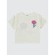 Ecru Girls-T-Shirt Ecru Girls-T-Shirt